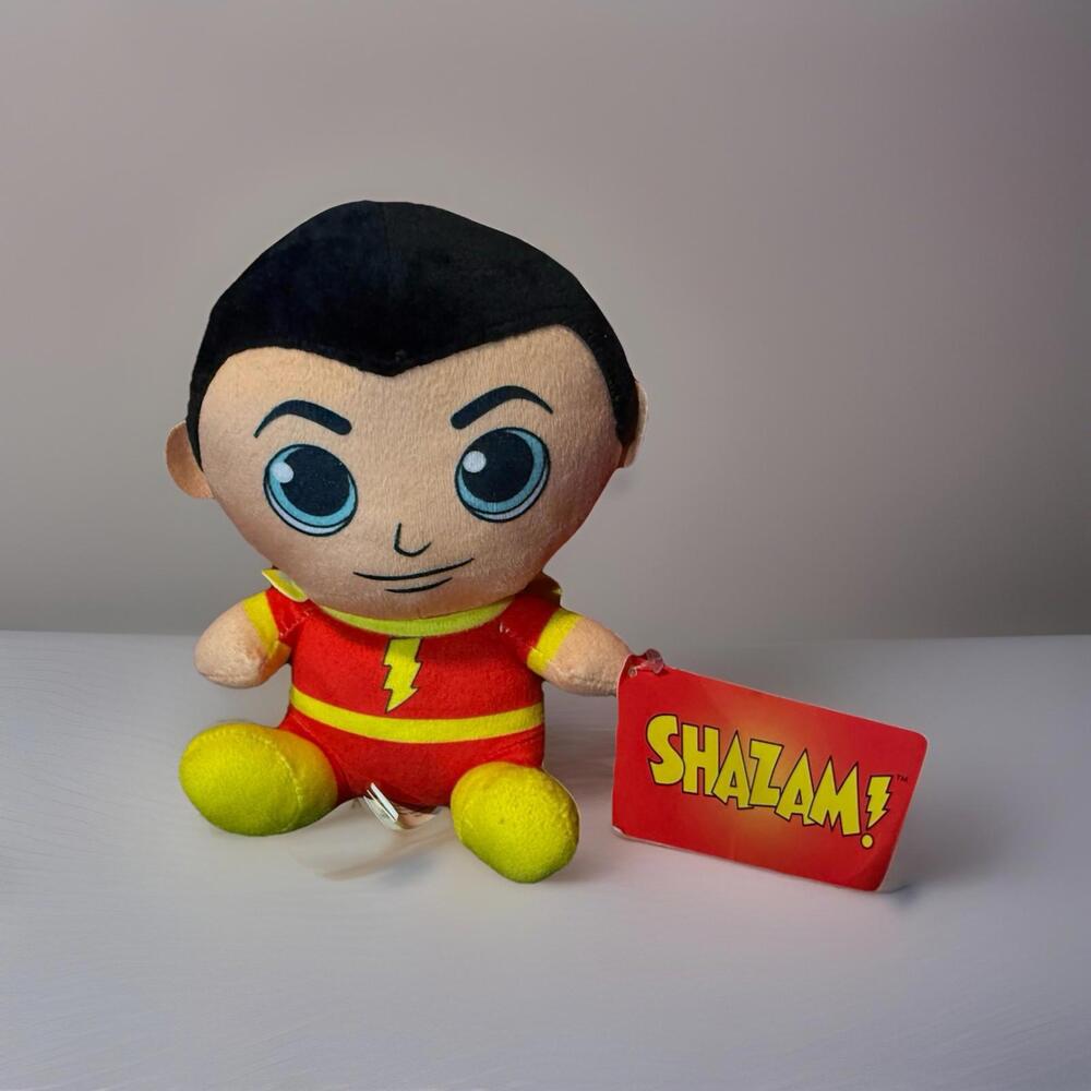 DC Shazam Plush Stuffed Animal 7-8 in Justice League Warner Bros. Animation